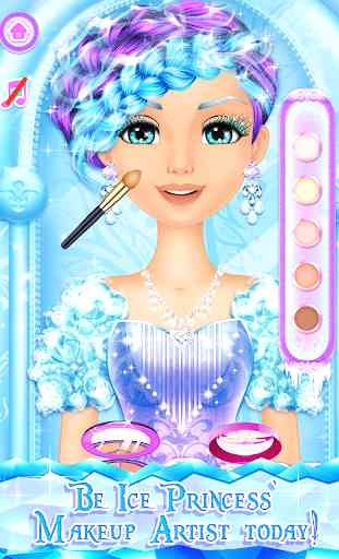 Ice Princess Maquiagem 4