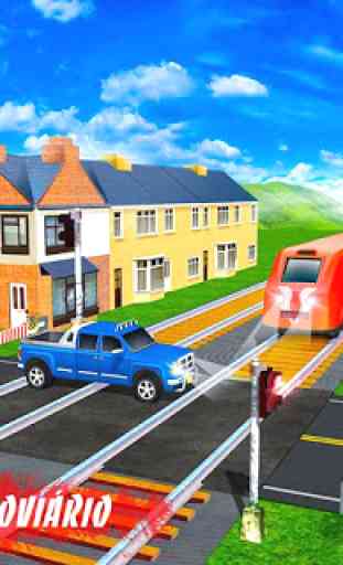 Indian Railroad Crossing: Train Train Training 3D 2
