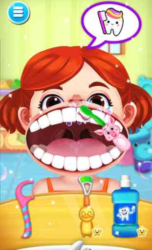 Jogo de dentista louco - Miúdos doutor 2