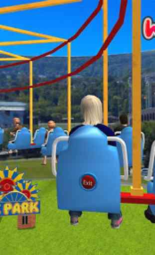 Jogo divertido parque de diversões família virtual 4