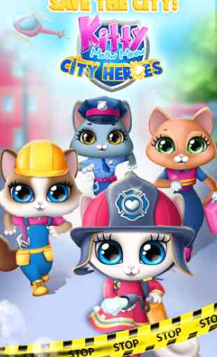 Kitty Meow Meow City Heroes - Cats to the Rescue! 1