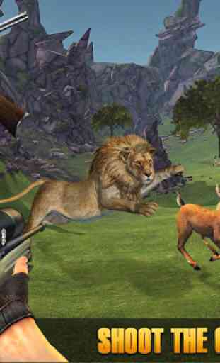 Lion Sniper Hunting Game - Safari Animals 1
