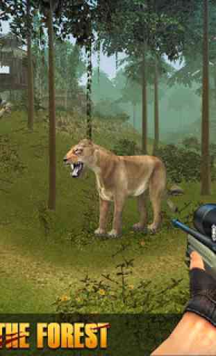 Lion Sniper Hunting Game - Safari Animals 2