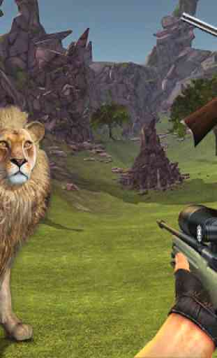 Lion Sniper Hunting Game - Safari Animals 4