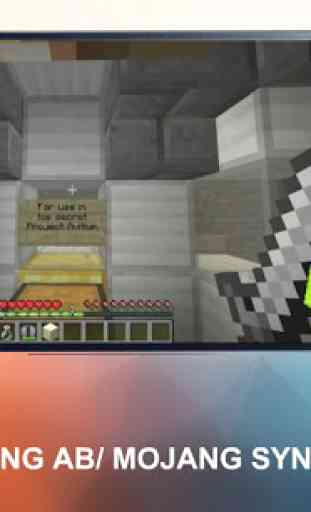Map AREA 51 for MCPE 3