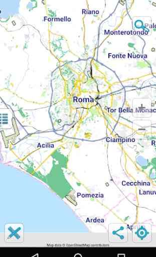 Map of Rome offline 1