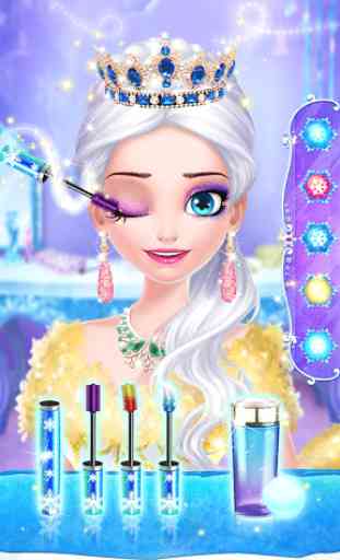 Maquiagem De Princesa De Gelo 2