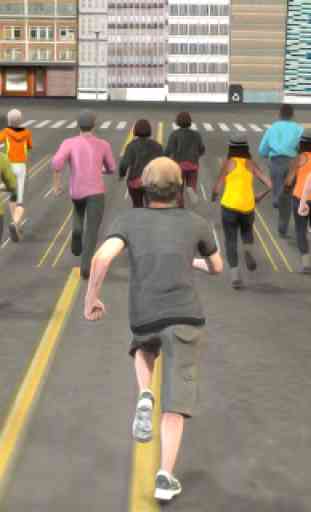 Maratona corrida simulador 3d: corrida jogo 1