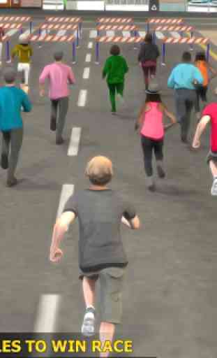 Maratona corrida simulador 3d: corrida jogo 2