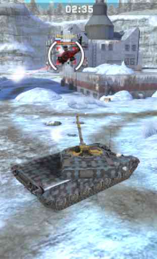 Massive Warfare: Aftermath Jogo de tanques grátis 3