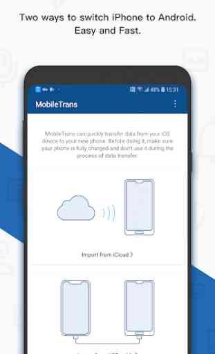 MobileTrans - Copy Data to Android 1