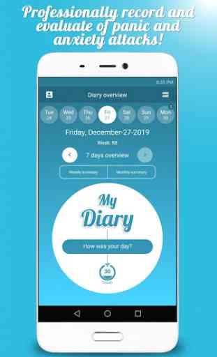 Panic Diary: A anxiety tracker app 1