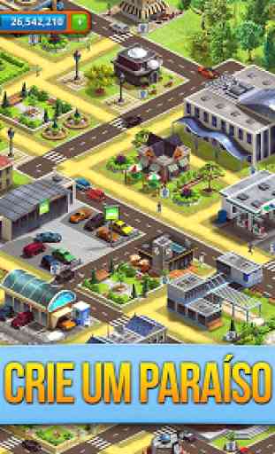 Paraíso Tropic Sim: Exotic Town Building City Game 2