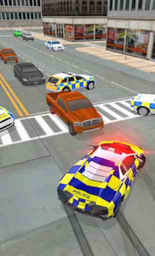 Police Car Driving vs Street Racing Cars 4