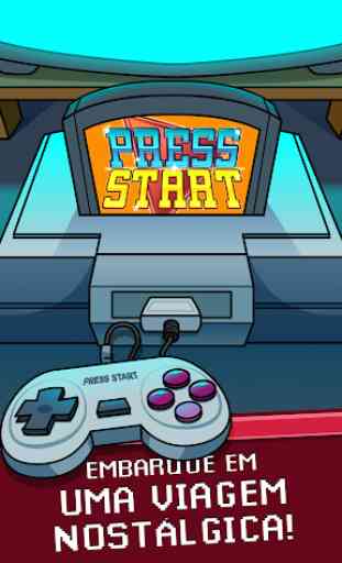 Press Start – Jogo de Nostalgia Gamer 1