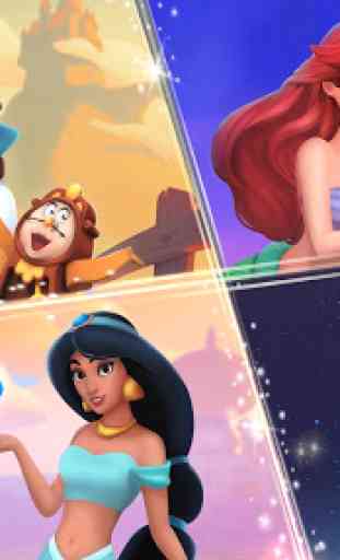 Princesas Disney Aventura Real: Combinar e Decorar 1