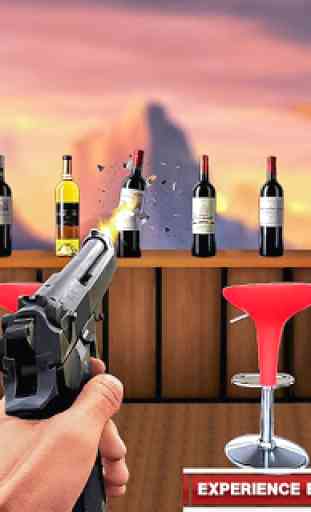 Real Bottle Shooting Free Games| 3D Shooting Games 2