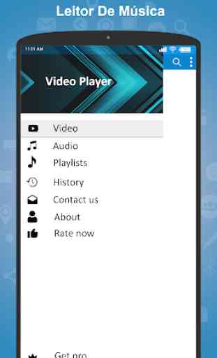 Reprodutor de vídeo (Video Player)- Music Player 3