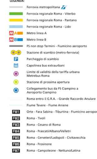 Rome Metro Map (Offline) 3