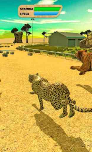 savana animal de corrida 3D 3