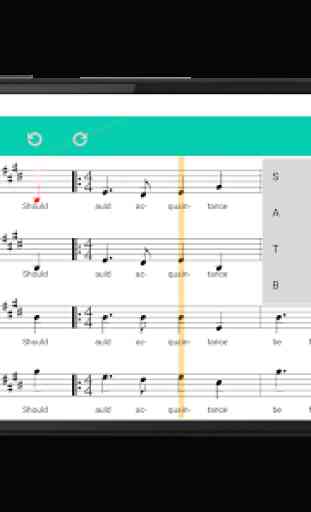 Score Creator: compor/escrever & editar partituras 3