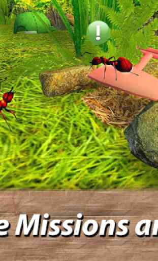 Simulador de sobrevida de formigas 3