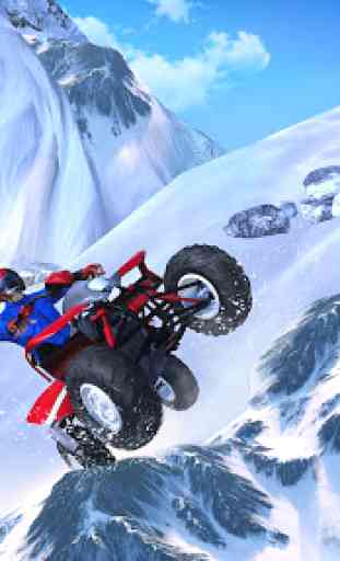 snow mountain atv quad moto jogo de corrida 3