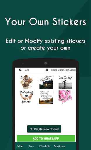 Sticker criador WAStickerApps Para WhatsApp - Crio 3