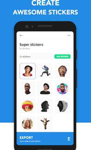 Stickery - Sticker maker para WhatsApp e Telegram 1