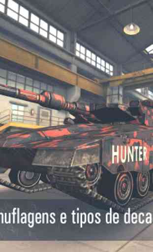 Tank Force: Jogos de Tanques 3D  Multiplayer 4