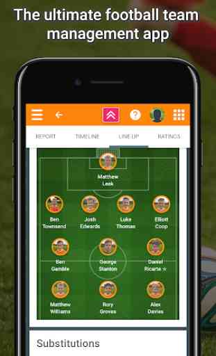 TeamStats - football team management app 1