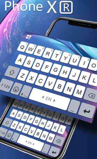 Tema Keyboard Phone XR OS12 2