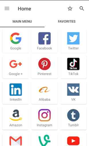 Todas as mídias sociais - redes sociais em um app 1