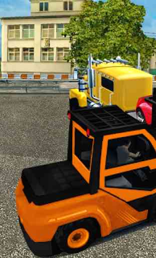 Transporte de carro da escavadeira: simulador 1