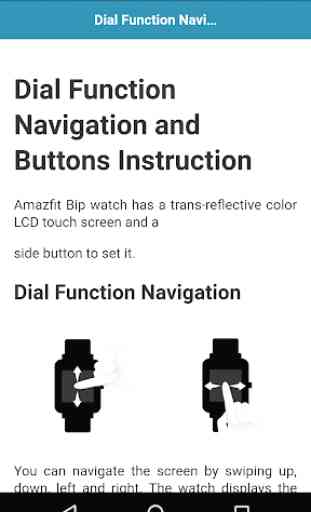 User guide for Amazfit Bip 3