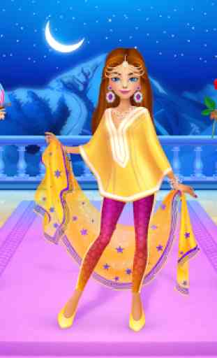 Vestir Princesas Árabes 1