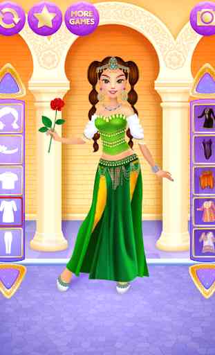 Vestir Princesas Árabes 4