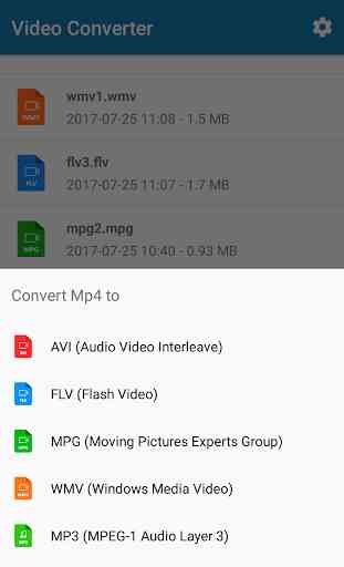 Video Converter: MP3 AVI MPEG GIF FLV WMV MP4 2