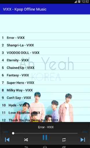 VIXX- Kpop Offline Music 2