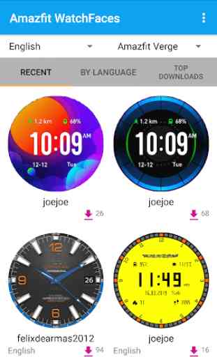 Watchface for Amazfit (Cor, Verge, Stratos, Pace) 2