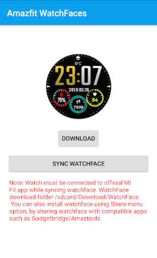Watchface for Amazfit (Cor, Verge, Stratos, Pace) 4
