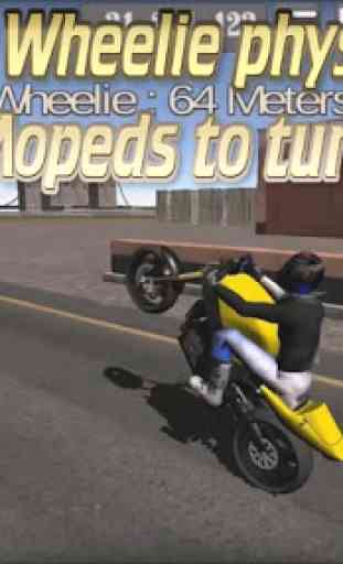 Wheelie King 3D - Realistic free  motorbike racing 1