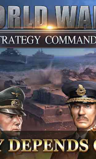 WW2: Comandante de Estratégia Conquiste Frontline 1