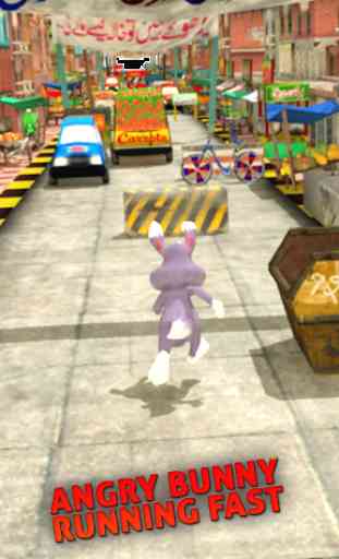 Amazing Angry Rabbit Run 3D 3