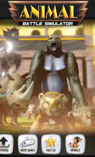 Animais Batalha Simulador: Animais Guerra do Reino 3