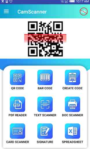 Aplicativo de scanner QR & Bar-Code: Digitalize 3