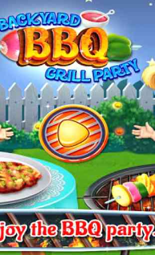 Backyard BBQ Grill Party - Barbecue Cooking Game 1