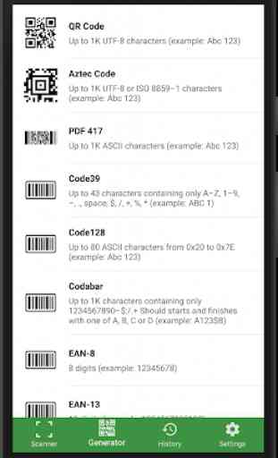 Barcode Scanner & Barcode Generator 2