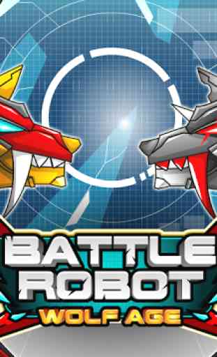Battle Robot Wolf Age Assembling Game 1