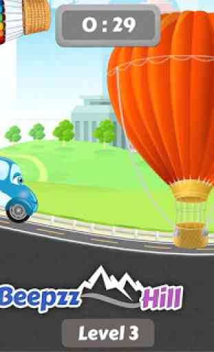 Beepzz Hill - jogo de corrida para crianças 2